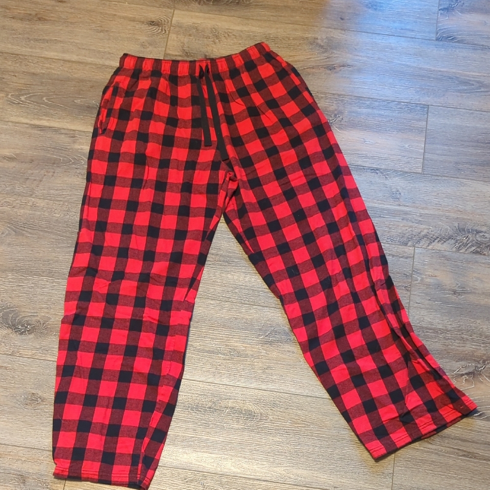 Boxercraft Red and Black Plaid Pajama Pants